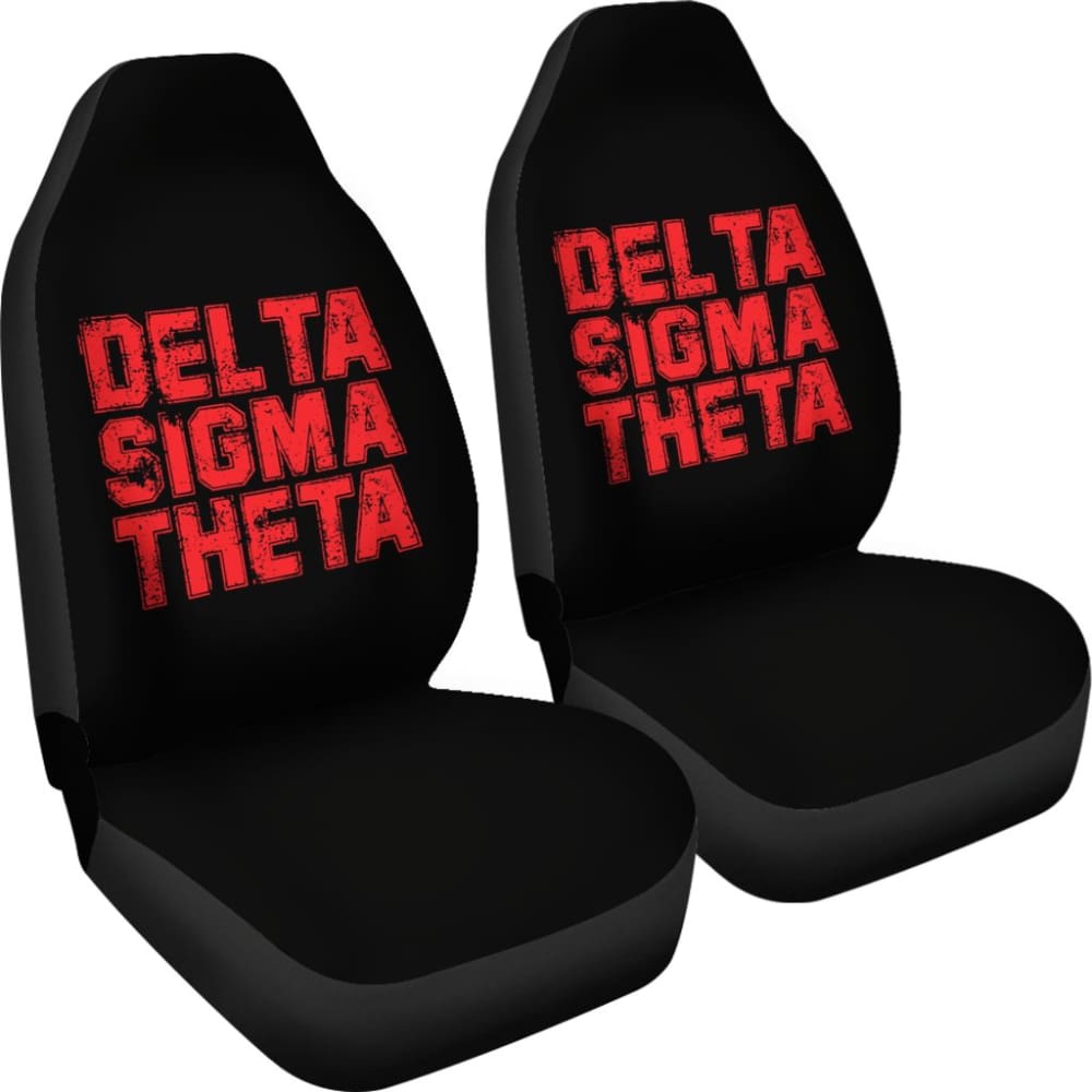Delta Sigma Theta Grunge Style Car Seat Covers