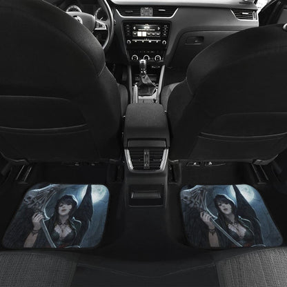 Queen Of Death Grim Reaper Car Floor Mats