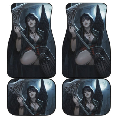 Queen Of Death Grim Reaper Car Floor Mats