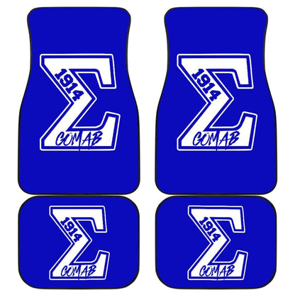 Phi Beta Sigma Fraternity Gifts For Lovers Car Floor Mats