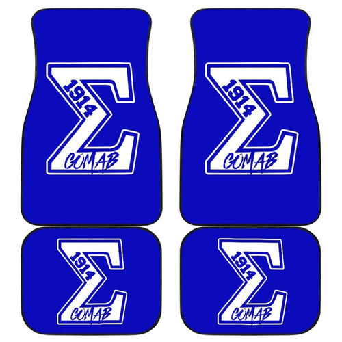 Phi Beta Sigma Fraternity Gifts For Lovers Car Floor Mats