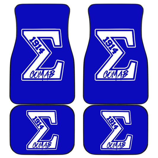 Phi Beta Sigma Fraternity Gifts For Lovers Car Floor Mats
