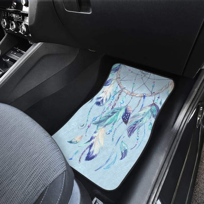 Native Dreamcatcher Winter Feather Car Floor Mats