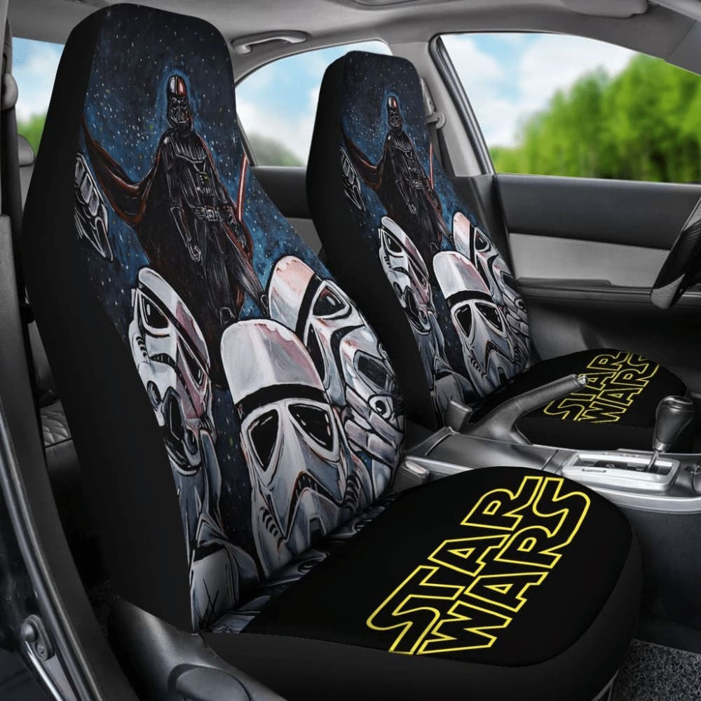 Darth Vader And Stormtroopers Star Wars Car Seat Covers