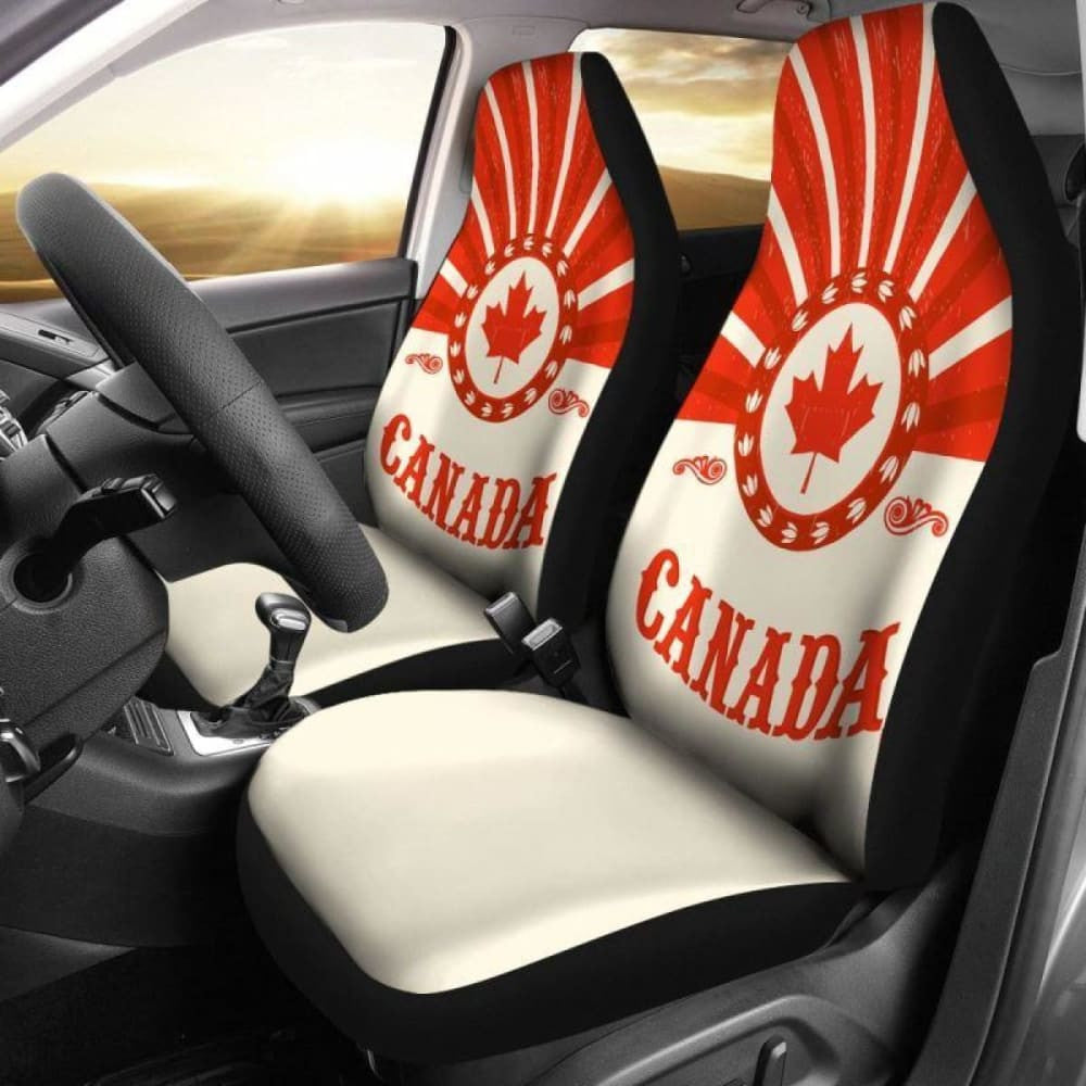 Vintage Canada Car Seat Covers