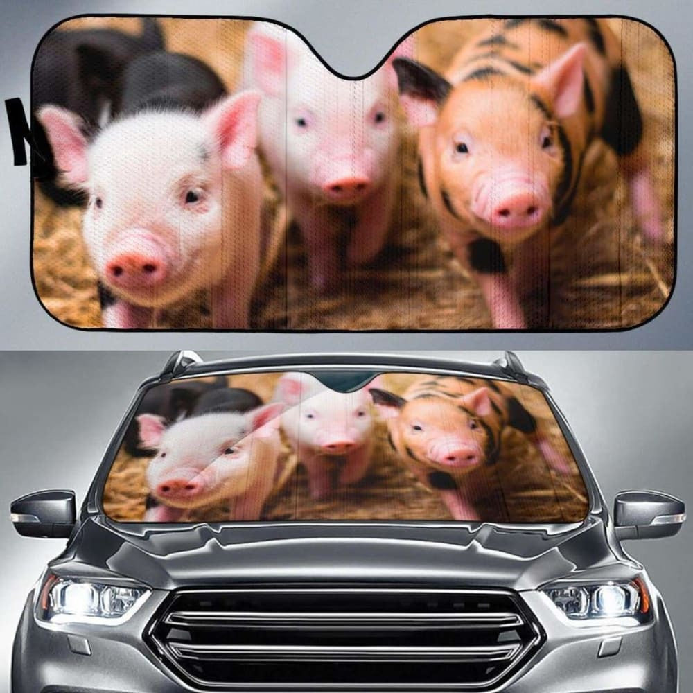 Auto Sun Shades - Pig
