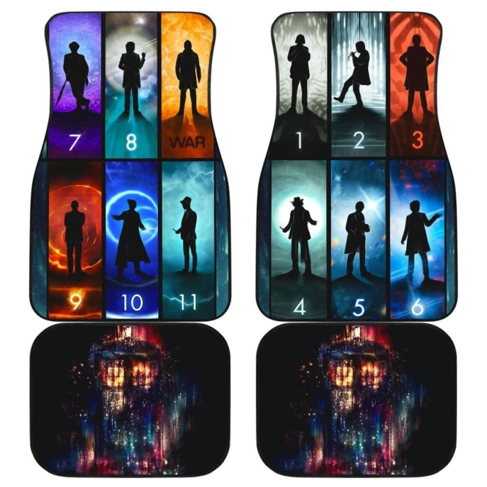 All Number Doctor Who Car Floor Mats Amazing
