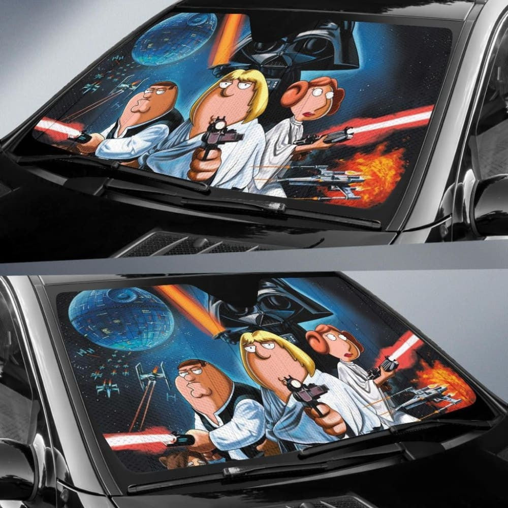 Family Guy Star War Auto Sun Shades