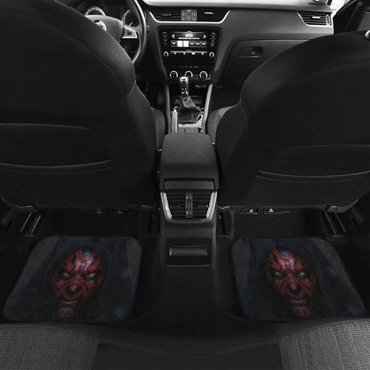 Darth Maul Red Skin And Angry Face Star Wars Car Floor Mats