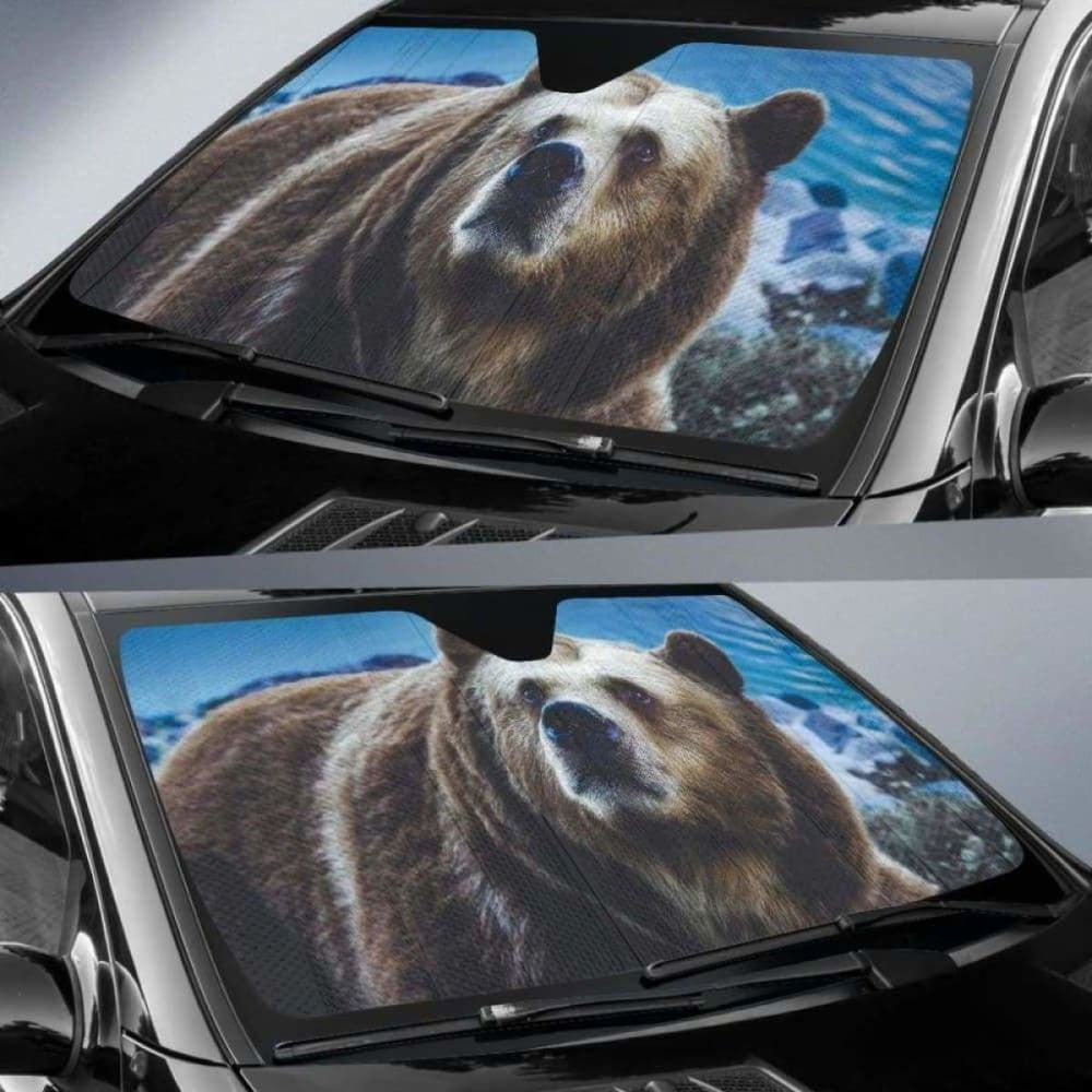 Bear Car Auto Sun Shade