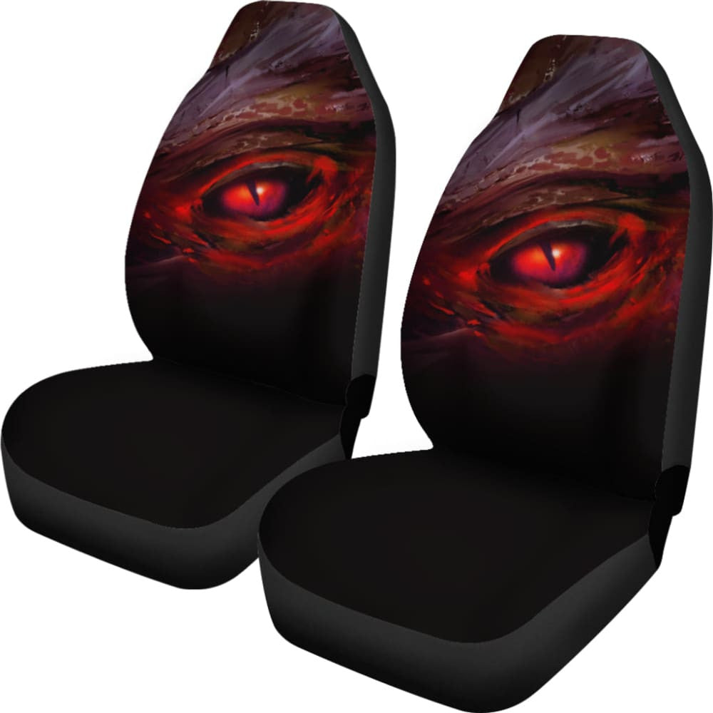 Red Dragon Eye Custom Car Accessories Car Seat Covers