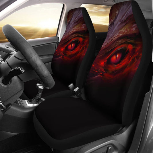 Red Dragon Eye Custom Car Accessories Car Seat Covers
