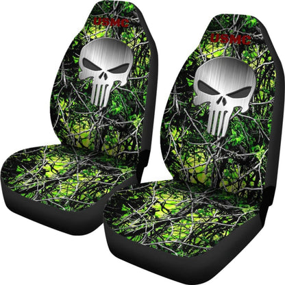 Toxic US Marine Corps Punisher Print Design Car Seat Covers