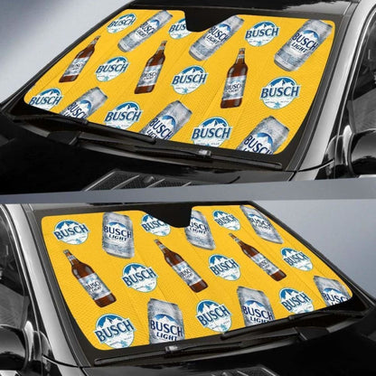 Busch Light Car Sun Shade Auto Sun Visor For Beer Lover