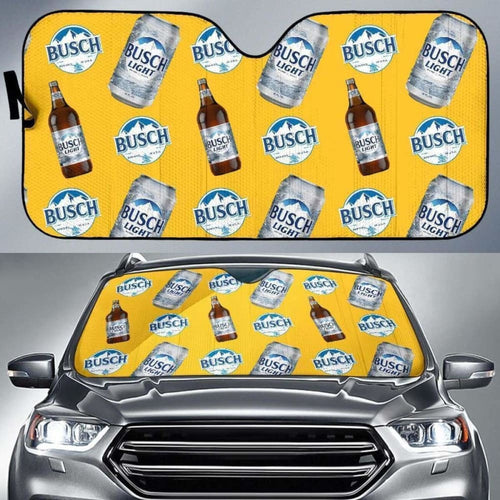 Busch Light Car Sun Shade Auto Sun Visor For Beer Lover