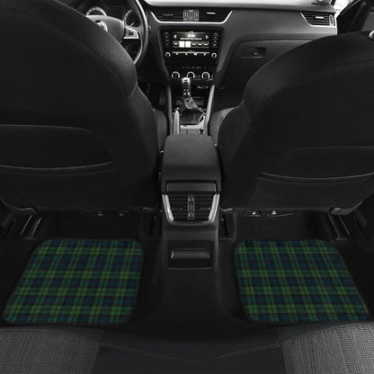 Black Watch Plaid Tartan Car Floor Mats