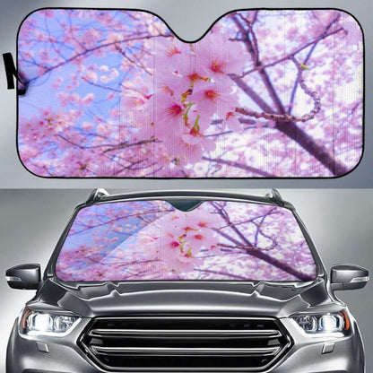 Sakura Flower Japan Car Sun Shade
