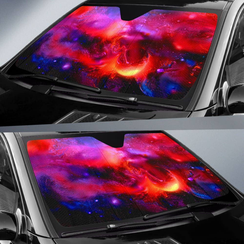Cosmic Red Star Universe Sunshade