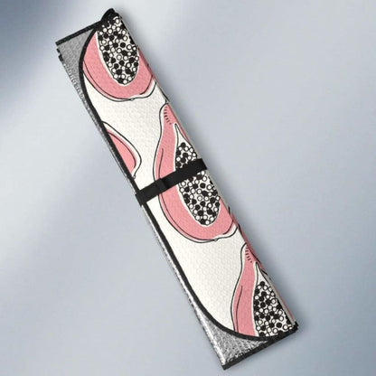 Papaya Pattern Car Auto Sun Shades