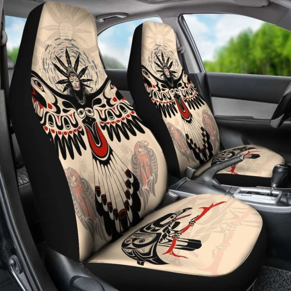 Canada Car Seat Covers Haida Bird