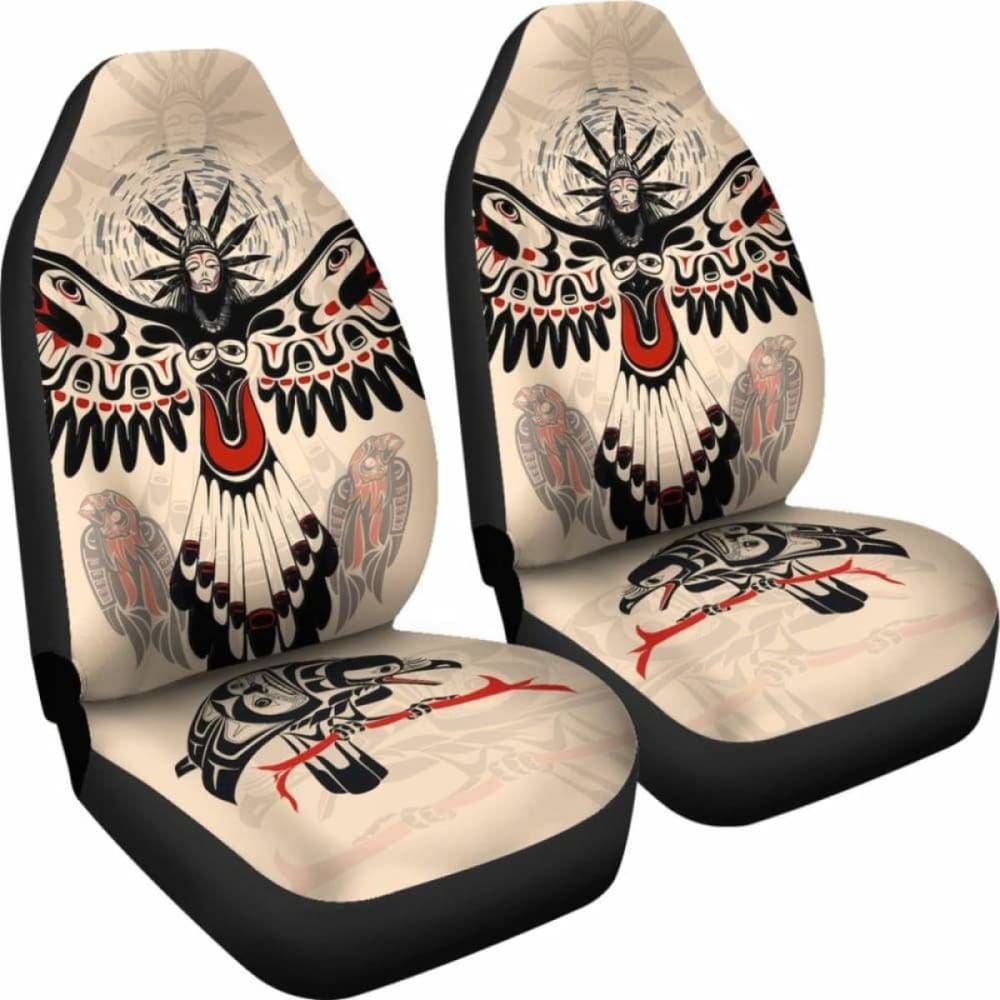 Canada Car Seat Covers Haida Bird