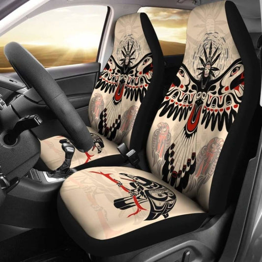 Canada Car Seat Covers Haida Bird