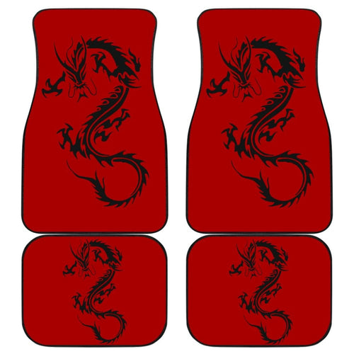 Black Chinese Dragon Amazing Car Floor Mats