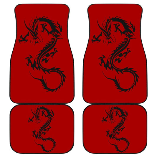 Black Chinese Dragon Amazing Car Floor Mats