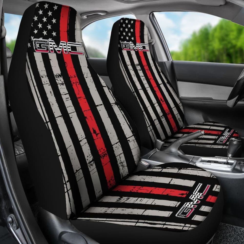 Amazing Gift Idea American Flag Thin Red Line Mix GMC
