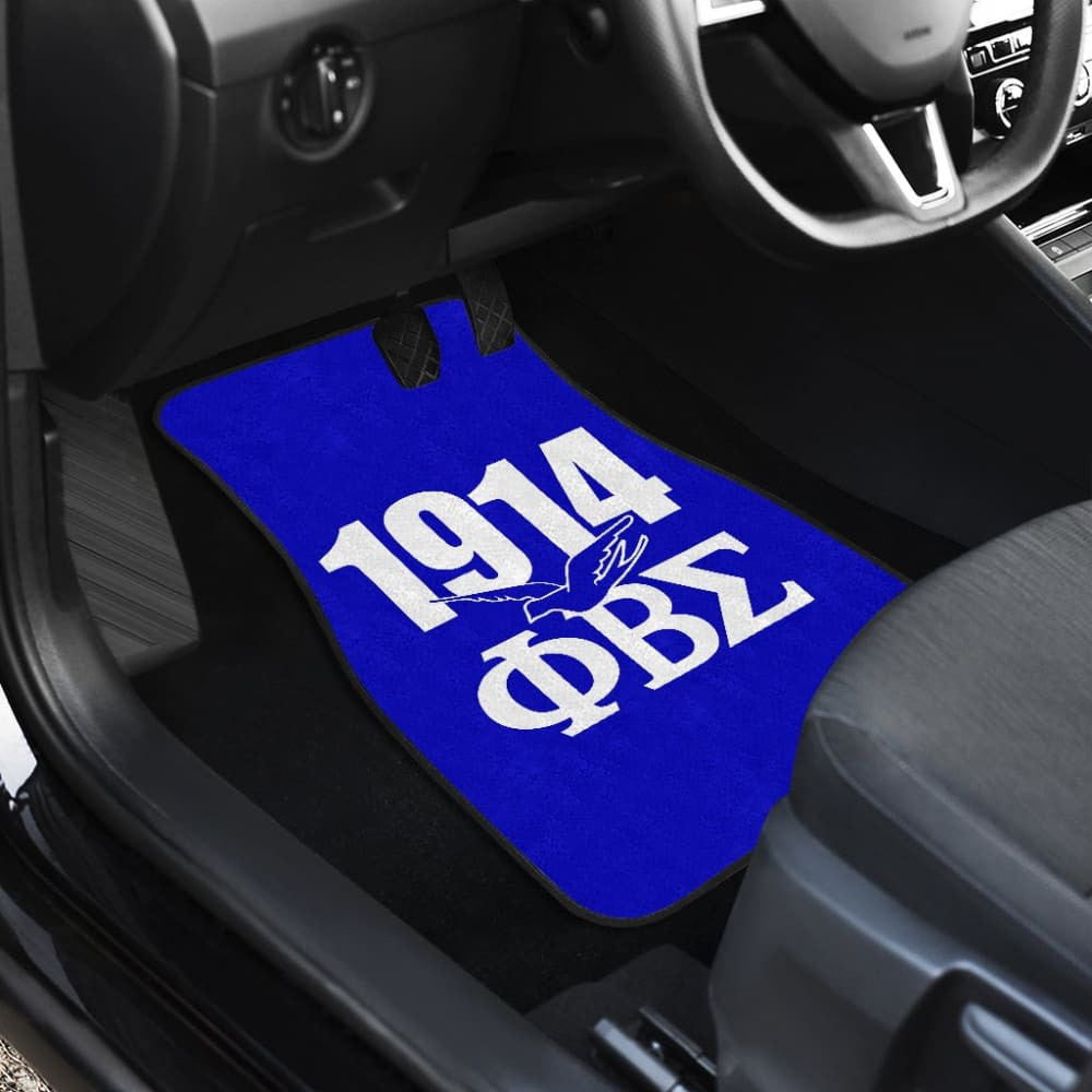 Phi Beta Sigma Fraternity Car Floor Mats