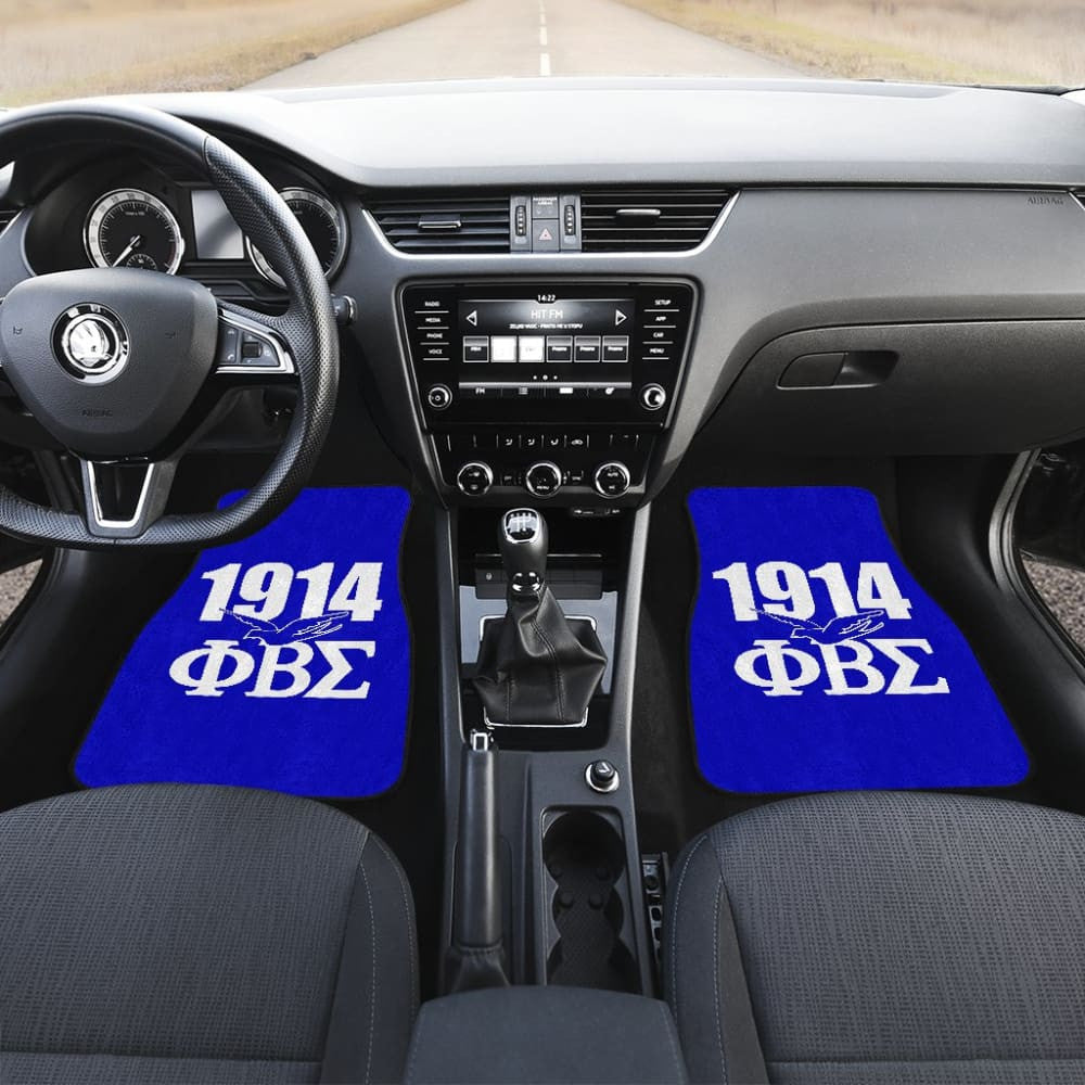 Phi Beta Sigma Fraternity Car Floor Mats