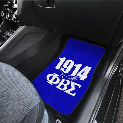 Phi Beta Sigma Fraternity Car Floor Mats