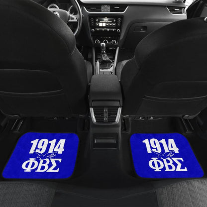 Phi Beta Sigma Fraternity Car Floor Mats