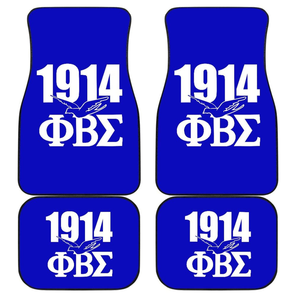 Phi Beta Sigma Fraternity Car Floor Mats