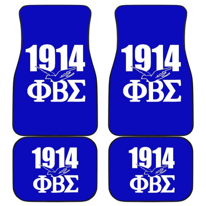 Phi Beta Sigma Fraternity Car Floor Mats