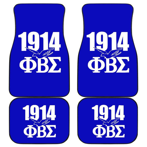 Phi Beta Sigma Fraternity Car Floor Mats