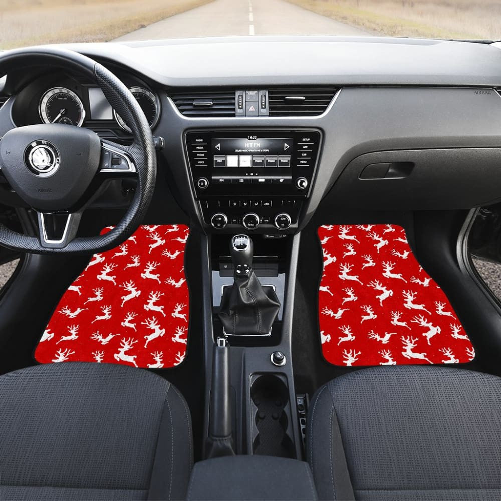 Amazing Christmas Reindeer Gift Ideas Car Floor Mats