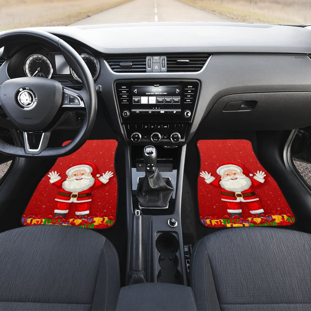 Car Floor Mats Christmas Santa Claus