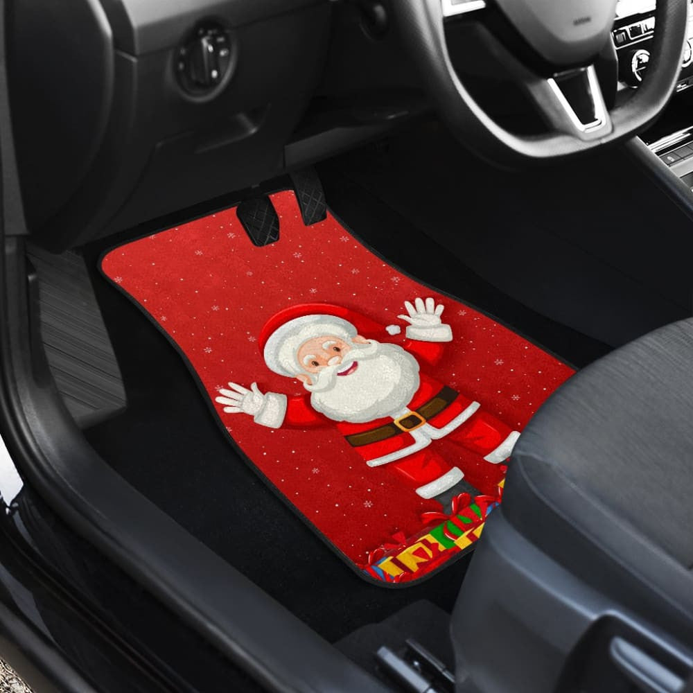 Car Floor Mats Christmas Santa Claus