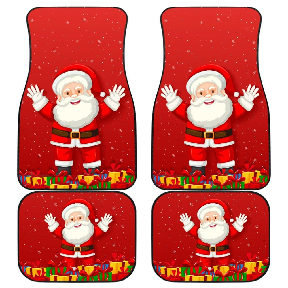 Car Floor Mats Christmas Santa Claus