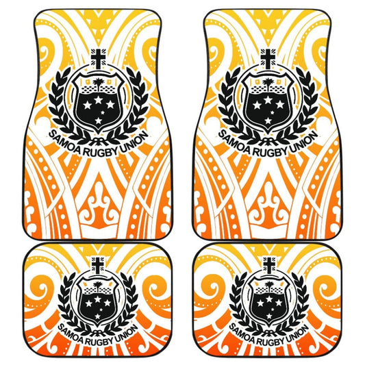 Samoan Coat of Arms American Samoa Flag Car Floor Mats