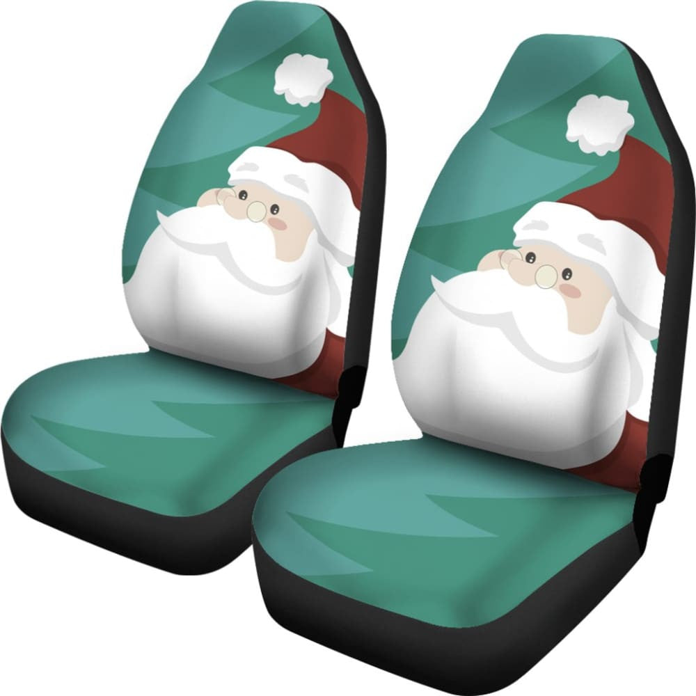 Christmas Decoration Santa Claus Car Seat Covers