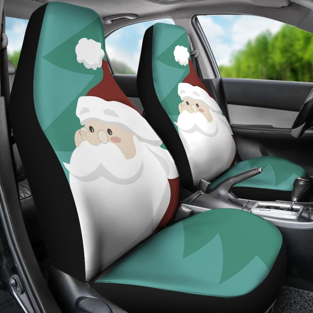 Christmas Decoration Santa Claus Car Seat Covers
