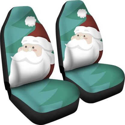 Christmas Decoration Santa Claus Car Seat Covers