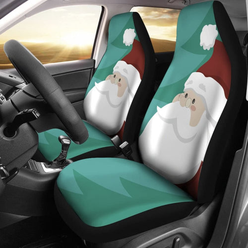 Christmas Decoration Santa Claus Car Seat Covers