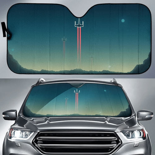 X-wing Starfighter Star Wars Minimal Car Auto Sun Shade