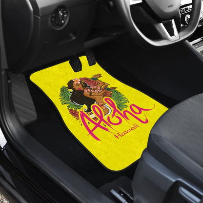 Aloha Car Decor Items Car Floor Mats