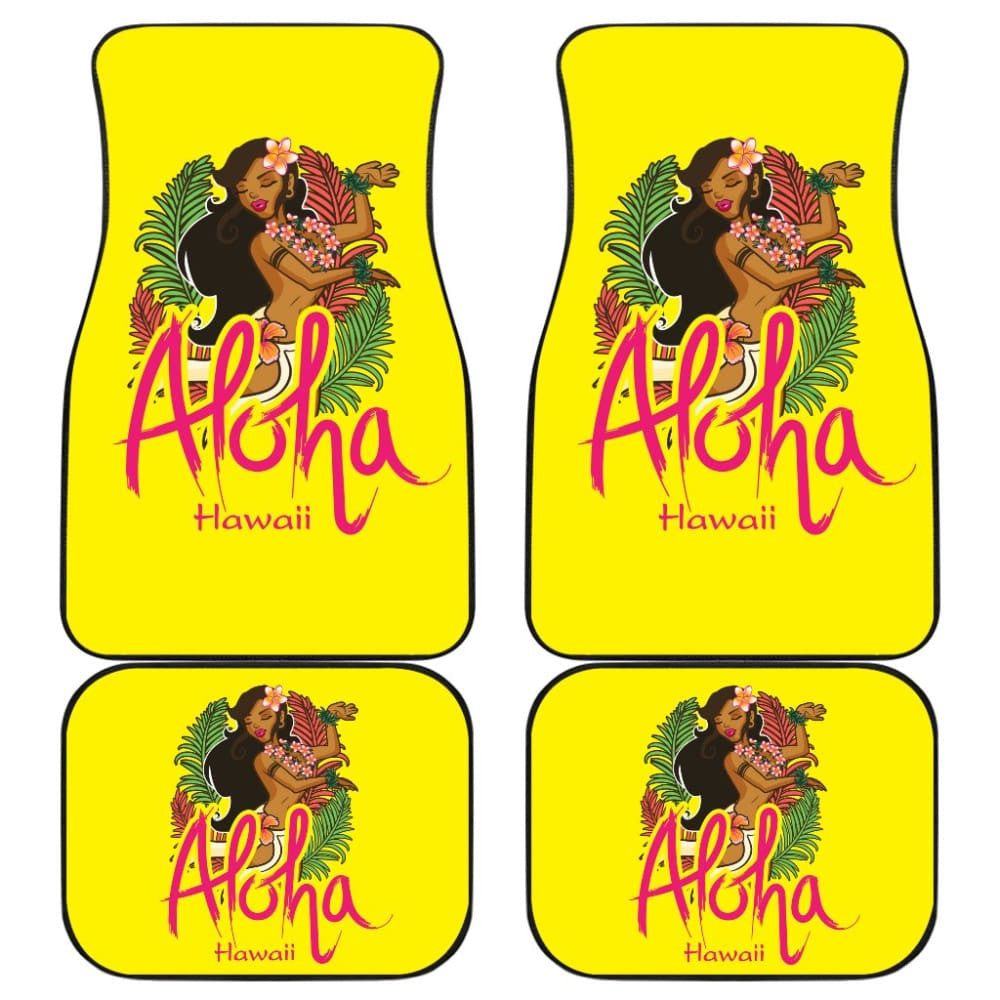 Aloha Car Decor Items Car Floor Mats