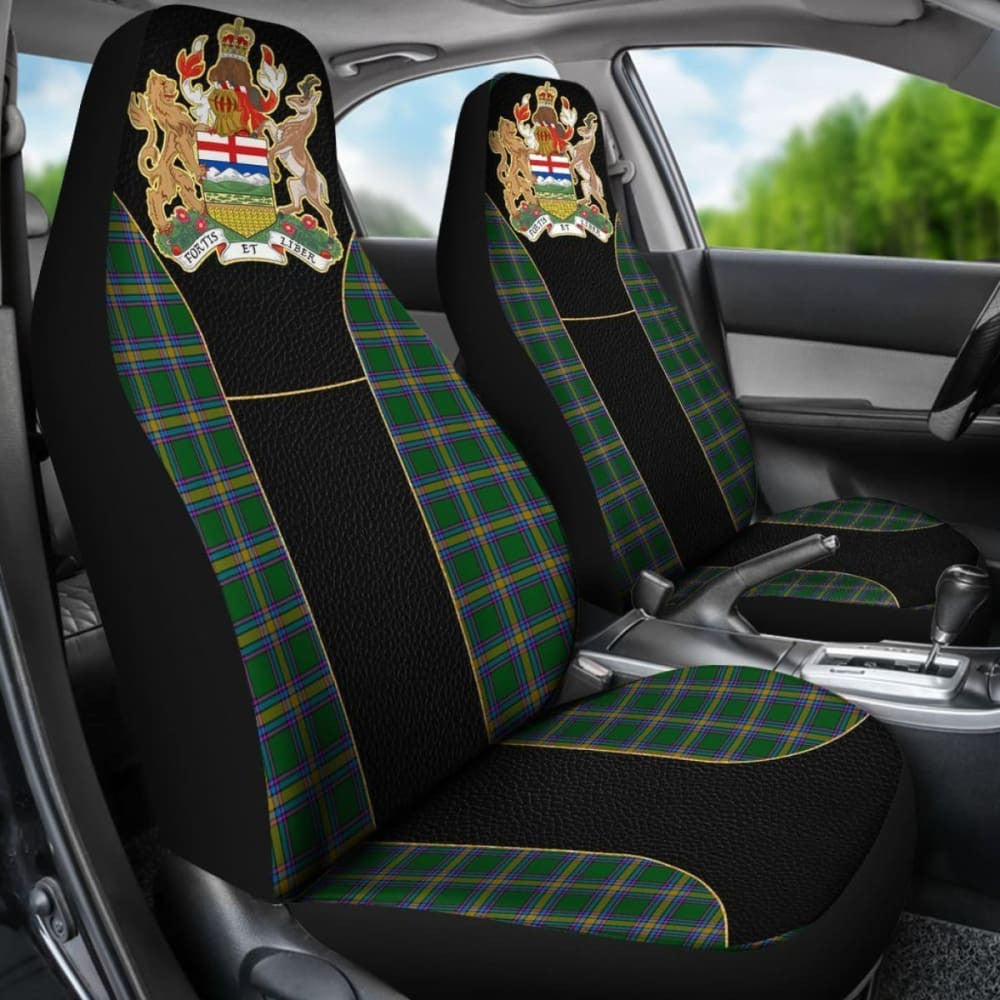Canada Alberta Coat Of Arms Car Seat Covers