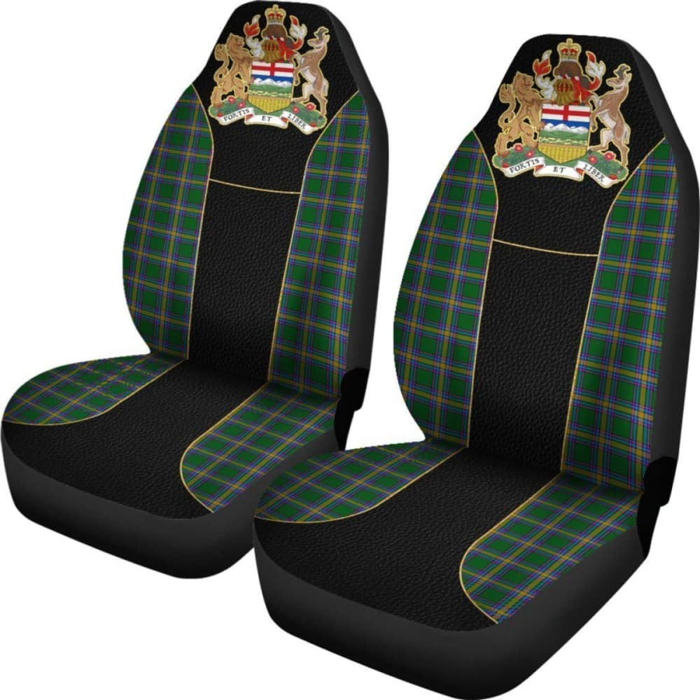 Canada Alberta Coat Of Arms Car Seat Covers